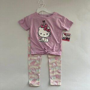 Sanrio Hello Kitty Tee and Pants Set Size 4T